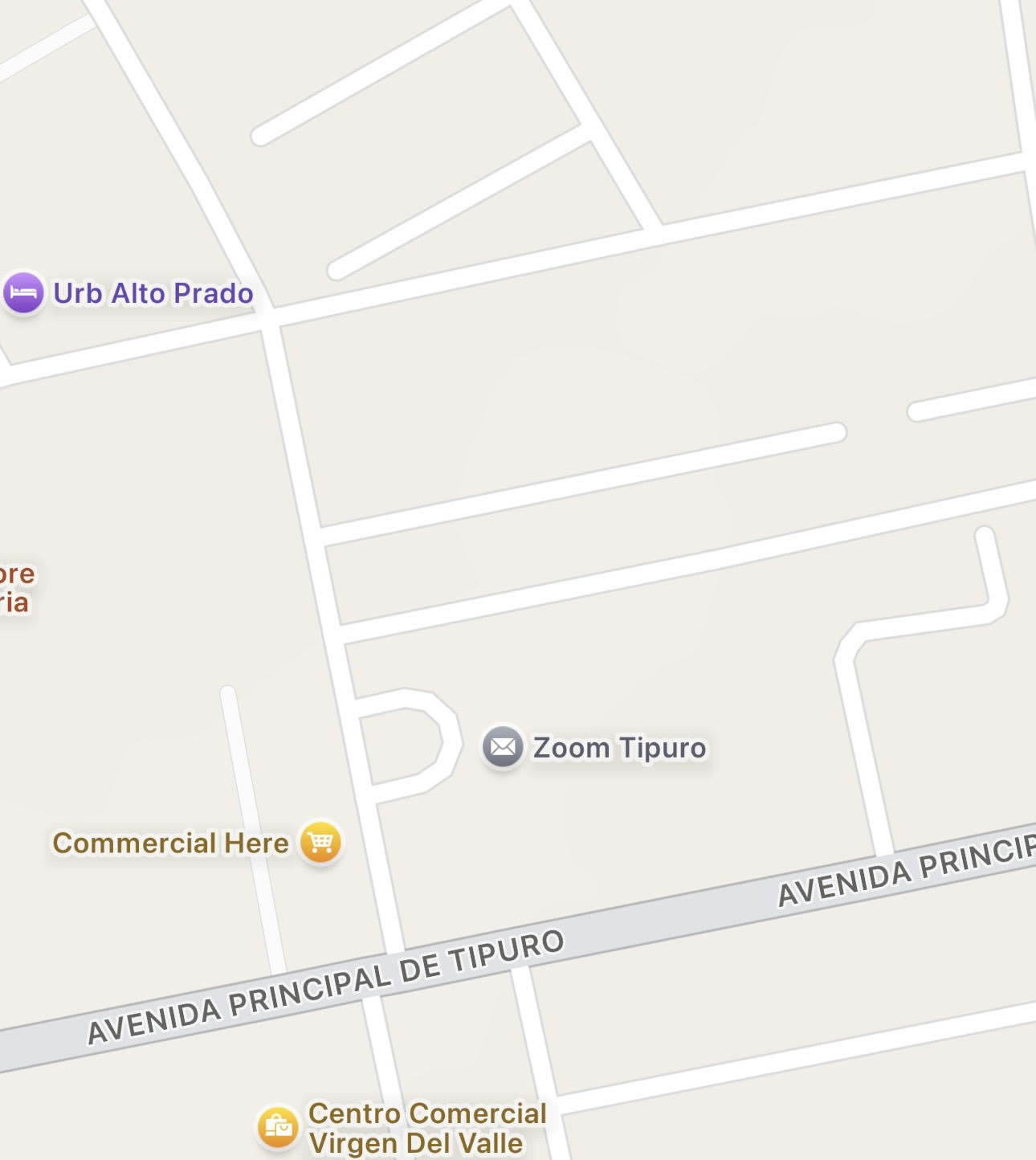 Ubicación AreaCar en mapa caricatura